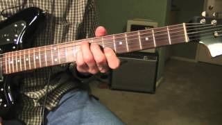 Del Shannon - Runaway - Guitar Lesson (with backing track)