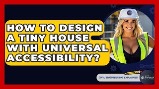 How To Design A Tiny House With Universal Accessibility? - Civil Engineering Explained