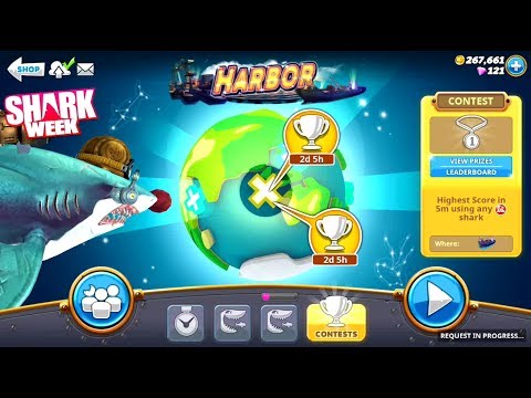 Highest score in 5 minutes XL Shark Contest - Hungry Shark World