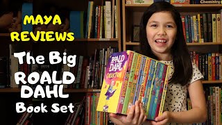 Maya reviews the big HUGE amazing Roald Dahl book set 👧🏻❤️📚🔬