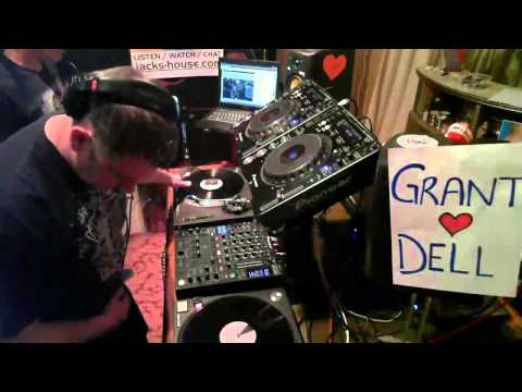 GRANT DELL live on Jacks TV - May 2013 ( DJ Set Mix Tech House / Deep / Vinyl )