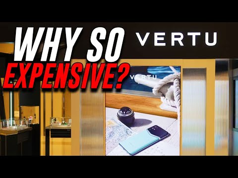 HERE'S WHAT MAKES VERTU PHONES SO EXPENSIVE!