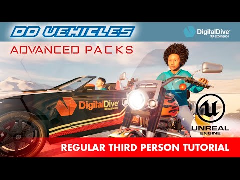 UE5 Chaos Vehicles Advanced Cars & Bikes Migration Tutorial: Make your own GTA game with Metahumans