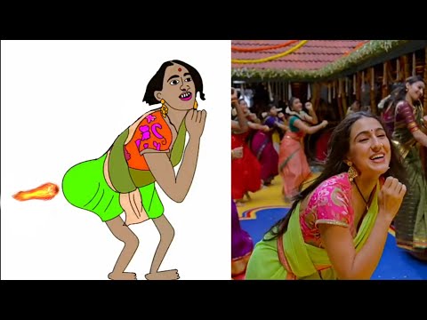 Chaka chak full video song - drawing meme | Atrangi re Sara ali khan | Dhanush