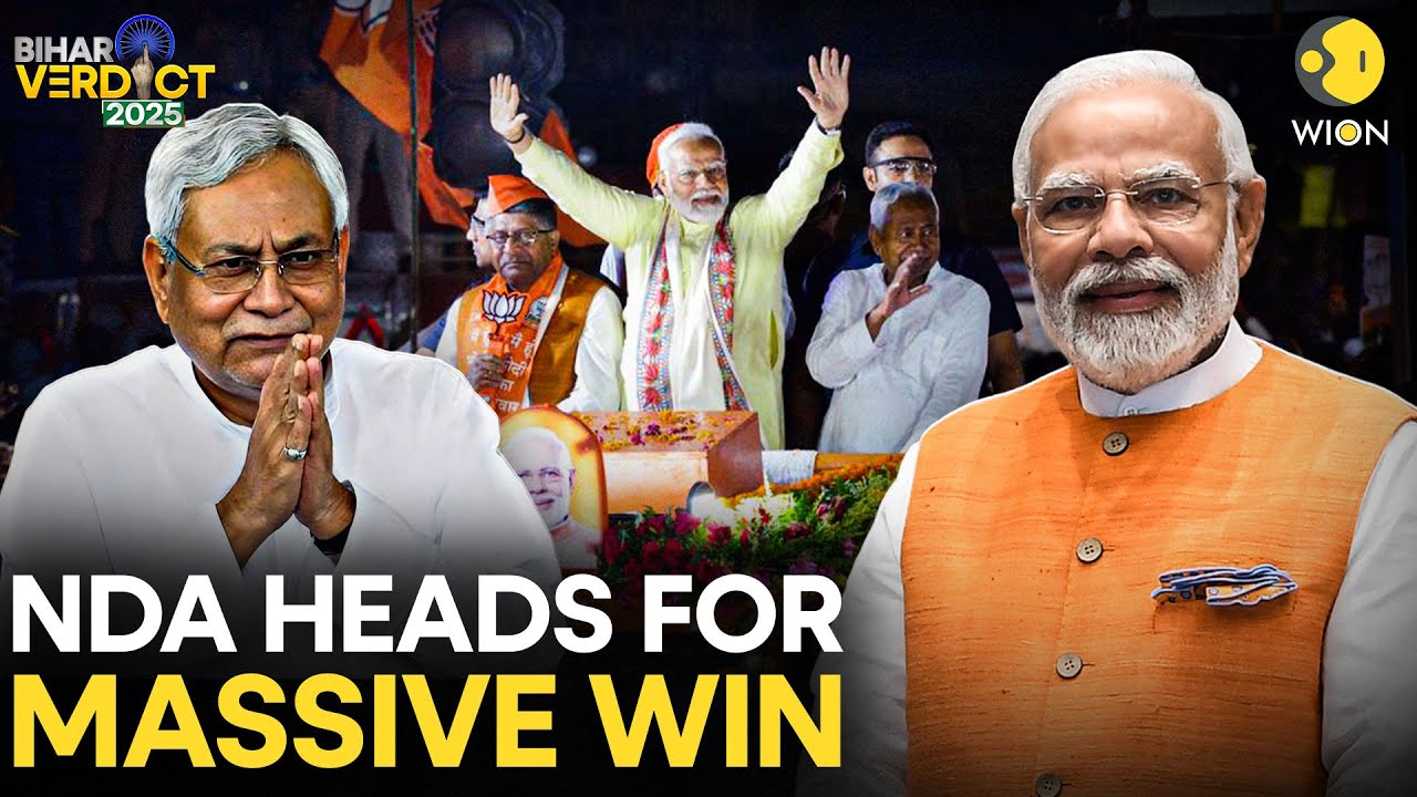 Bihar Election Results 2025 LIVE: NDA's Landslide Victory In Bihar, Party Crosses Majority Mark