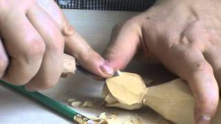 Мастер класс: как вырезать своими руками розу из дерева - Видео онлайн