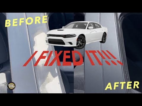 Dodge Charger pillar correction! I FIXED IT!!!!