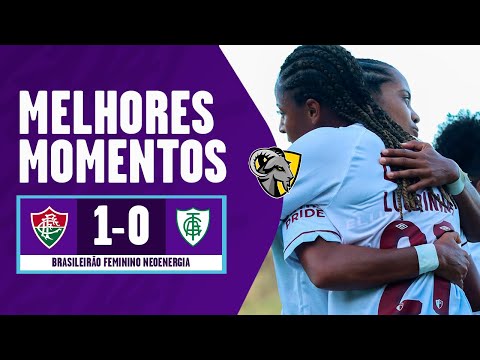 Gols e lances de Fluminense x América-MG
