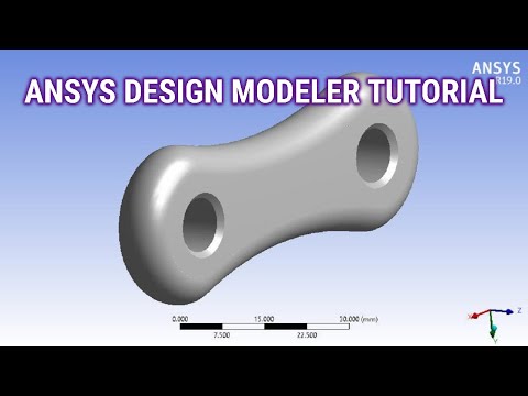 ANSYS Design Modeler Tutorial | ANSYS Geometry Creation Tutorial | | ANSYS Workbench 19 Tutorial