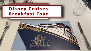 Disney Cruise Breakfast Food Tour 2025 (Buffet, MDR & Room Service)