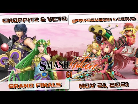 choppitz & veto (Y) vs. @pinkbombo91 & Corvo (R) - Grand Finals - Smashkatoon 61