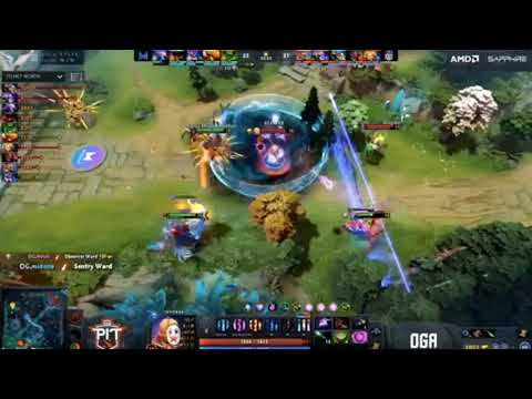 OG VS NIGMA GAME 1 EXCELLENT TEAMFIGHT OGA Dotapit S2