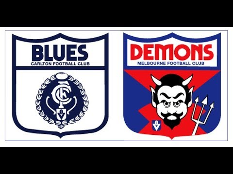 Carlton v Melbourne - VFL Round 16, 1985 (Highlights)