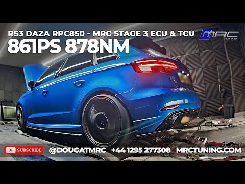 [ AUDI RS3 DAZA ] RPC850 MRC Stage 3 ECU & TCU + Multimaps [ 861PS 878NM ]