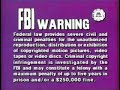 20th Century Fox FBI Warning Screen Purple Variant
