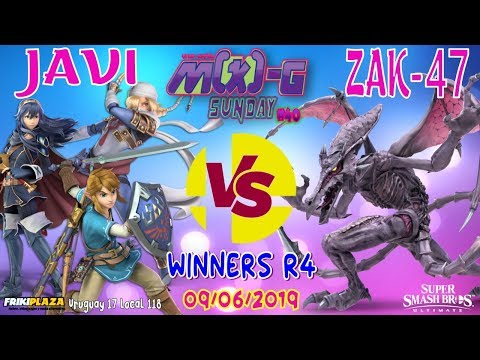 Javi (Sheik, Link, Lucina) vs zAk-47 (Ridley) Winners R4 MKSunday #40
