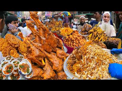 IFTAR HEAVEN of OLD Dhaka😱Ramadan Street Food 400 Years Old Market😋World's Busiest IFTAR BAZAR