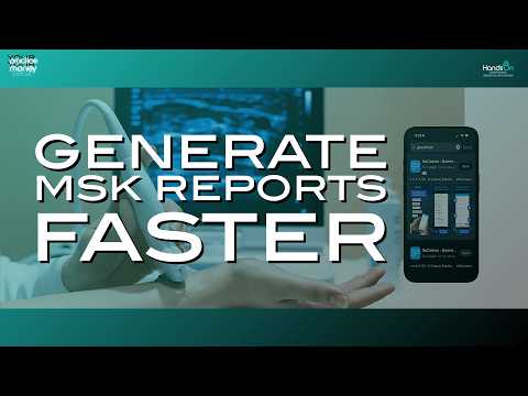 Sonoscript: MSK Ultrasound Reports Fast