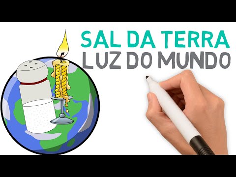O que significa ser SAL DA TERRA E LUZ DO MUNDO (estudo bíblico) | # 259
