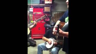 Jamming Cold Sheets of Rain