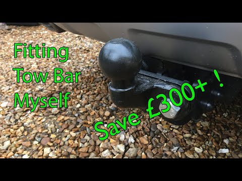 Fitting a Witter Tow Bar to a Hyundai Santa Fe How to.