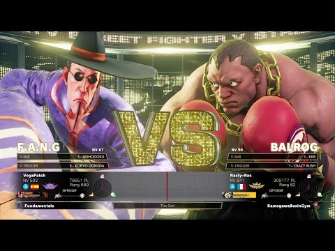 VGIA | VegaPatch (F.A.N.G) VS (balrog) Nasty Nas... Masterz TV