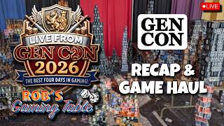 Gen Con 2026: Recap & Game Haul