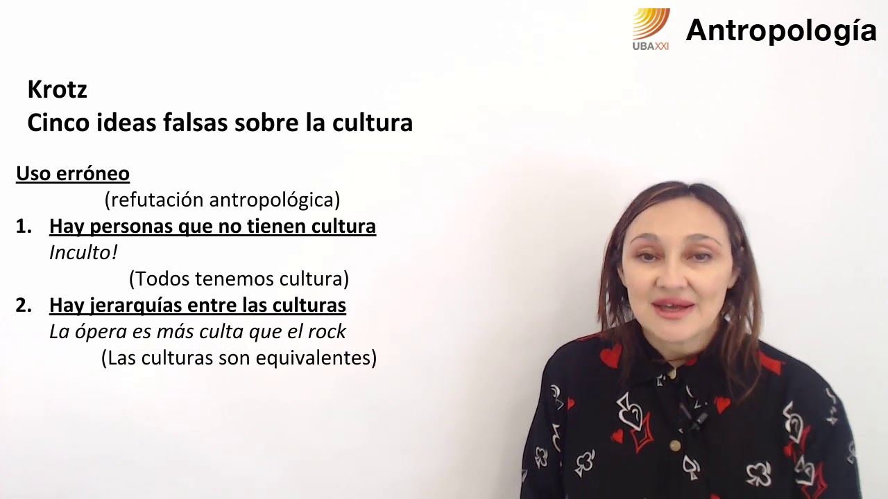 28. Antropología:  Krotz y sus ideas sobre la cultura