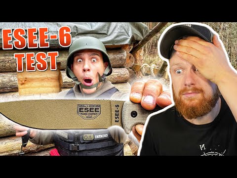 Fritz Meinecke reagiert auf ESEE-6 Messer TEST von Survival Mattin