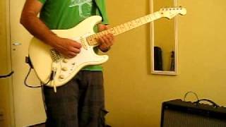 Fender stratocaster made in mexico - Red house blues
