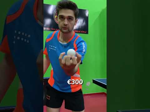 €300 vs €3 Table tennis racket 🏓✅ #tabletennis #pingpong #xiom @XIOMTableTennis