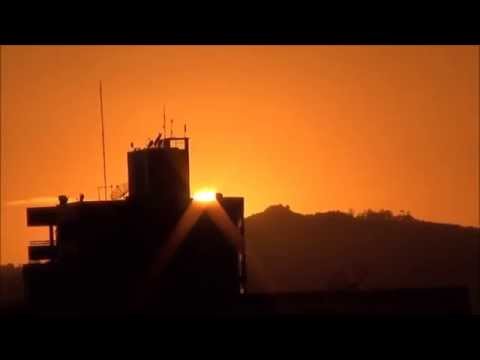 Acompanhe o astro rei sol em belas imagens numa manhã de tirar o fôlego!