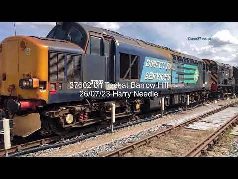 37602 on Test at Barrow Hill
