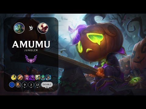 Amumu Jungle vs Lee Sin - EUW Master Patch 13.4