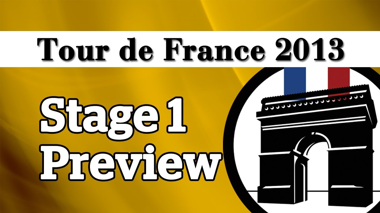 Tour de France 2013: Stage 1 Preview - YouTube