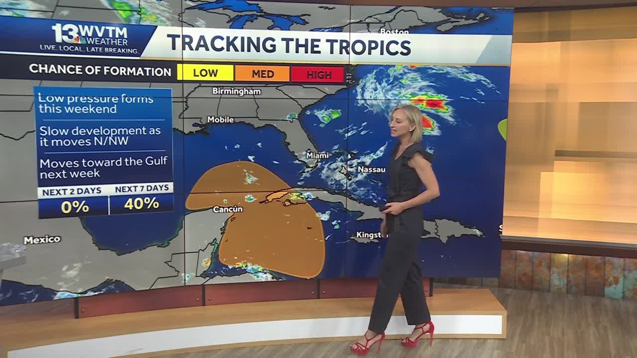 Watching for tropical development in the Gulf over the next week
