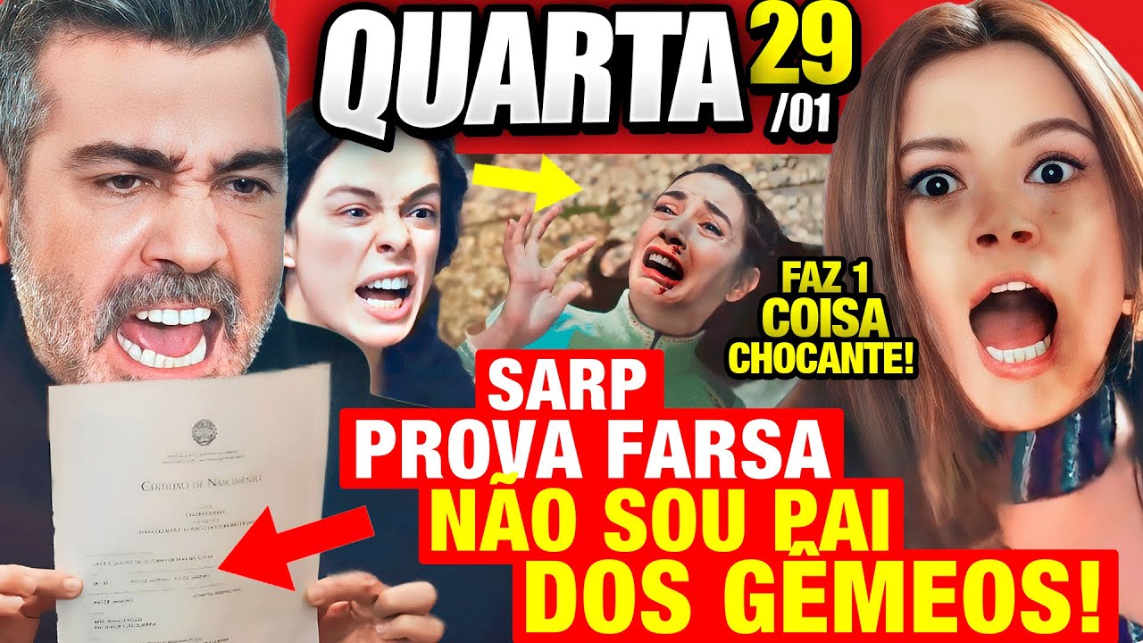 FORÇA DE MULHER - Capítulo de hoje 29/01 QUARTA - Resumo Completo da Novela 29/01 Capítulo hoje