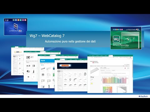 Wg7 - WebCatalog 7 - Automazione pura nella gestione dei dati