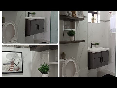 BATHROOM MAKEOVER (continuation of the bedroom makeover part 2)