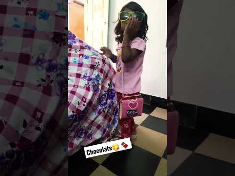 Chocolate Day #Devika #chocolate #funny