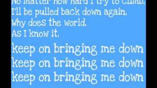 keep on bringing me down,forever the sickest kids-lyrics!!