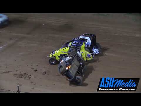 Speedcars: Polar Ice Midget Series R02 - Heat Race Highlights - Archerfield Speedway - 27.10.2018