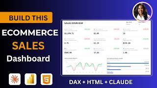 Build a Stunning Power BI Ecommerce Dashboard | HTML Visuals + DAX + Claude AI