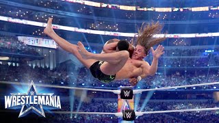 Riddle delivers an RKO out of nowhere: WrestleMani