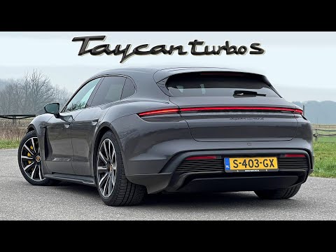 2023 Porsche Taycan Turbo S Sport Turismo REVIEW on AUTOBAHN