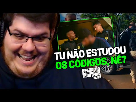 CASIMIRO REAGE: OPERAÇÃO FRONTEIRA #02 - PEGARAM O MIKE PAPA | Cortes do Casimito