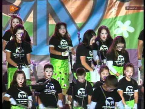 MURGA LOS DISTRAIDOS 2ª FASE DE MURGAS INFANTILES CARNAVAL 2012