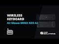 Teclado inalámbrico con función Air Mouse MINIX NEO A2    Vista previa  6