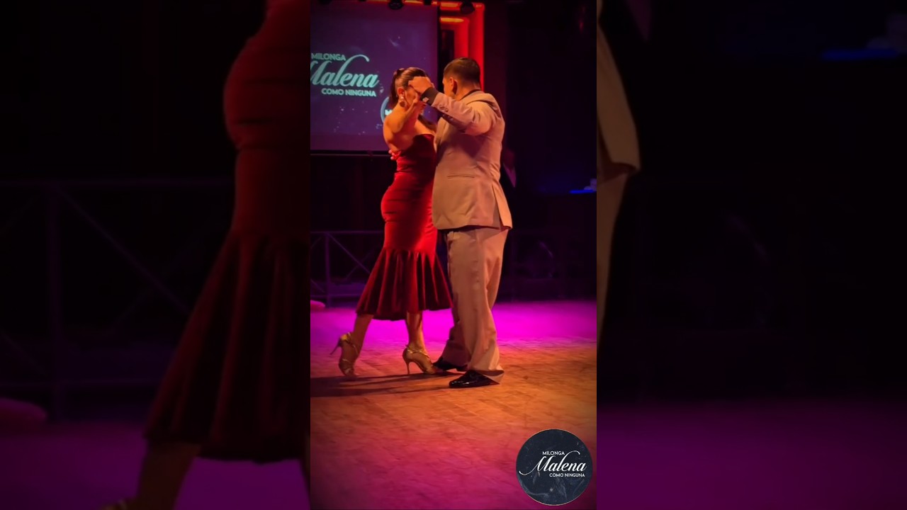 Fatima Caracoch & Brenno Marques en Milonga Malena!!