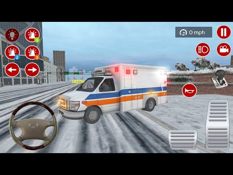 Ambulance Rescue Driver 2021 - Emergency Rescue Service Simulator -   Android Gameplay